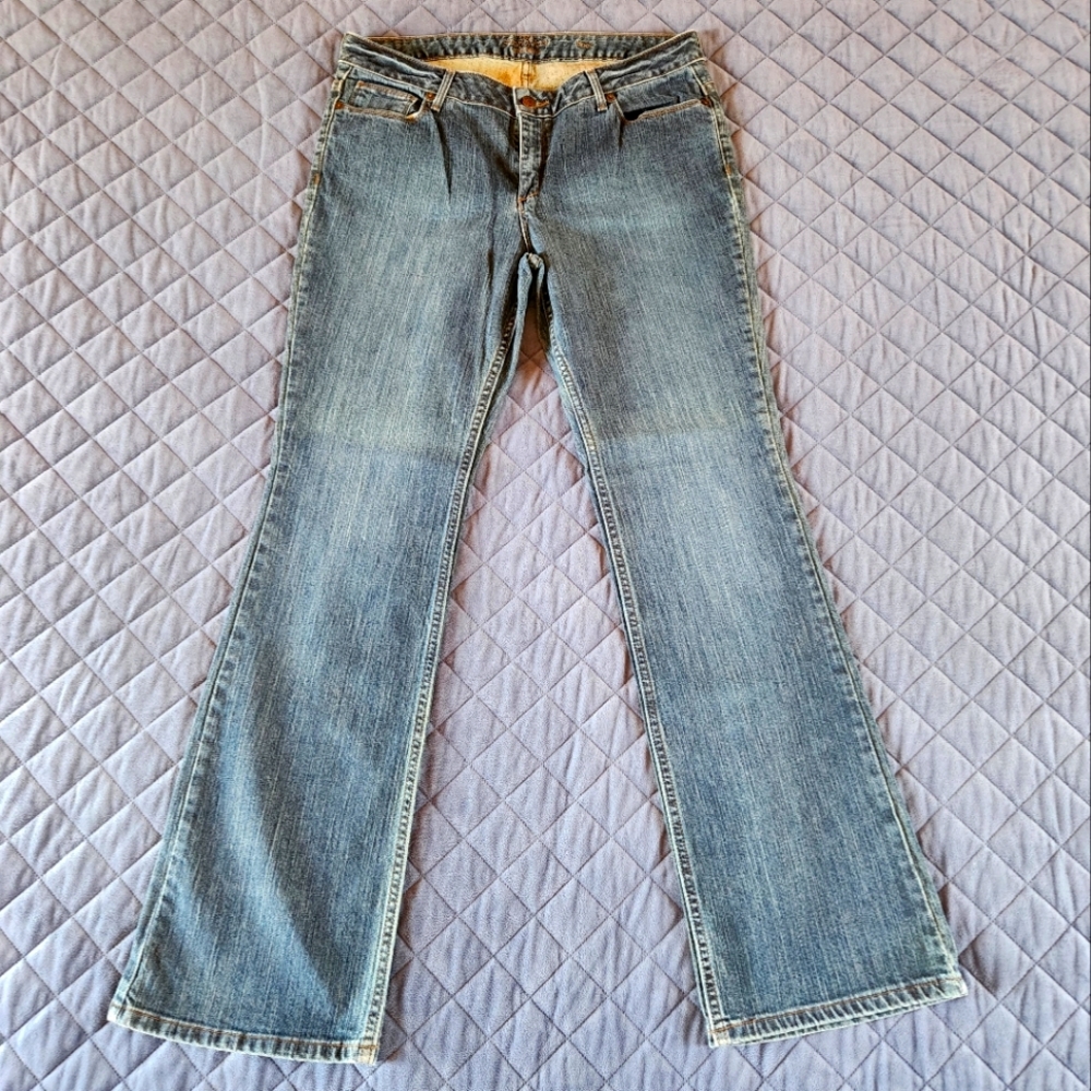 Simply Vera Bootcut Denim Jeans Sz 12 Womens - Picture 1 of 7